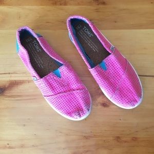 Toms Flats Size 13.5 Youth